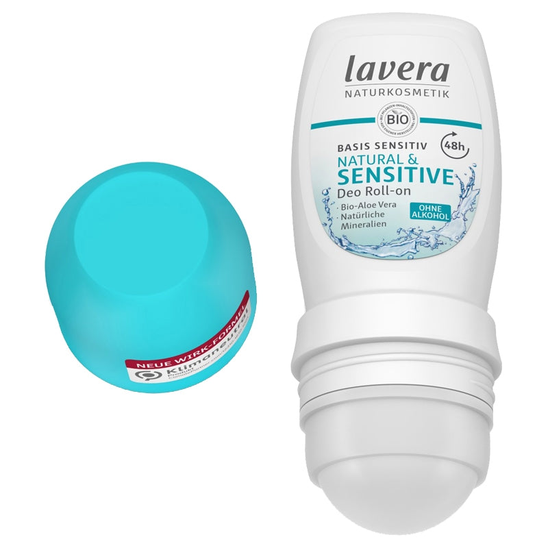 Lavera - Déodorant à bille 48h Sensitive BIO aloe vera 50ml