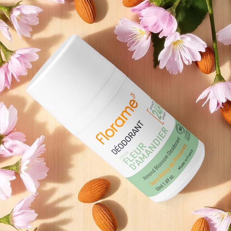 Florame - Déodorant à bille BIO fleur d'amandier 50ml