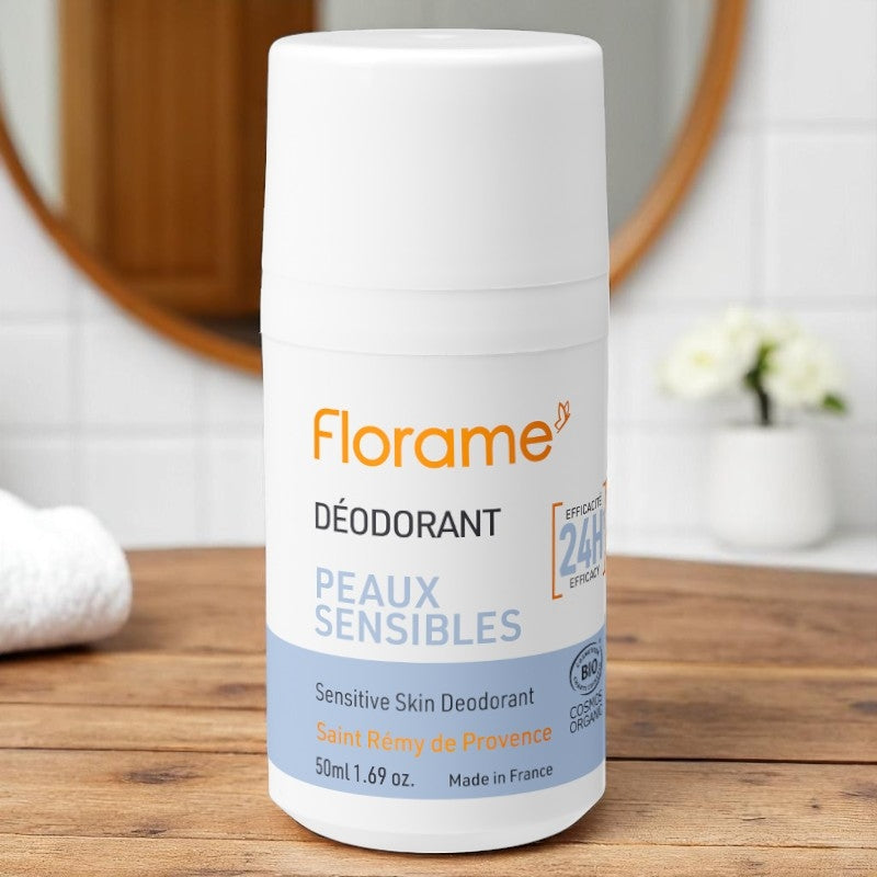 Florame - Déodorant à bille BIO peaux sensibles 50ml