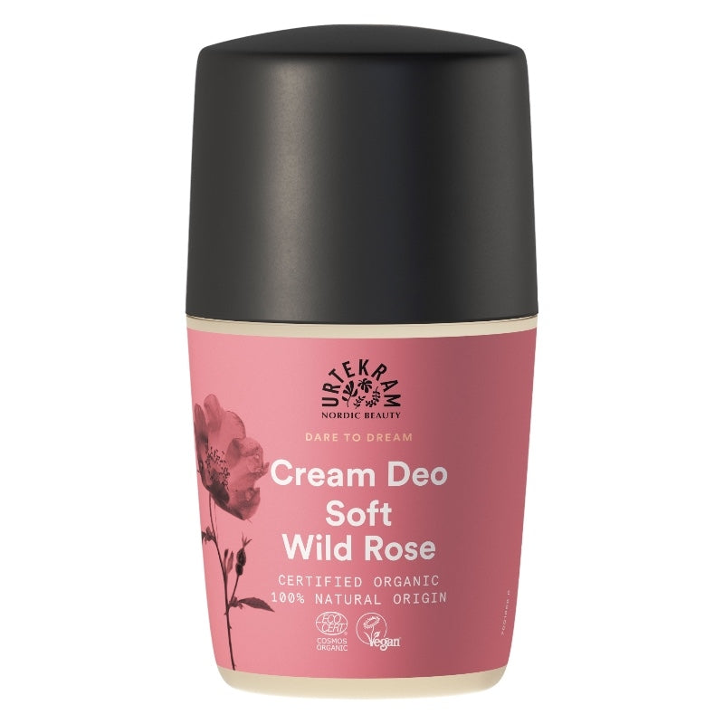 Roll-on-Deodorant mit Wildrose BIO