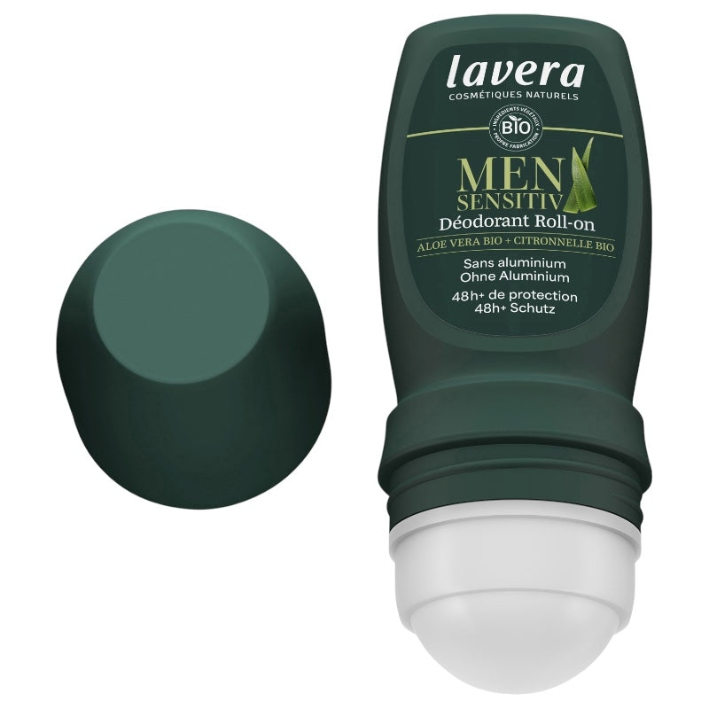 Lavera - Déodorant à bille homme BIO aloe vera & citronnelle 50ml