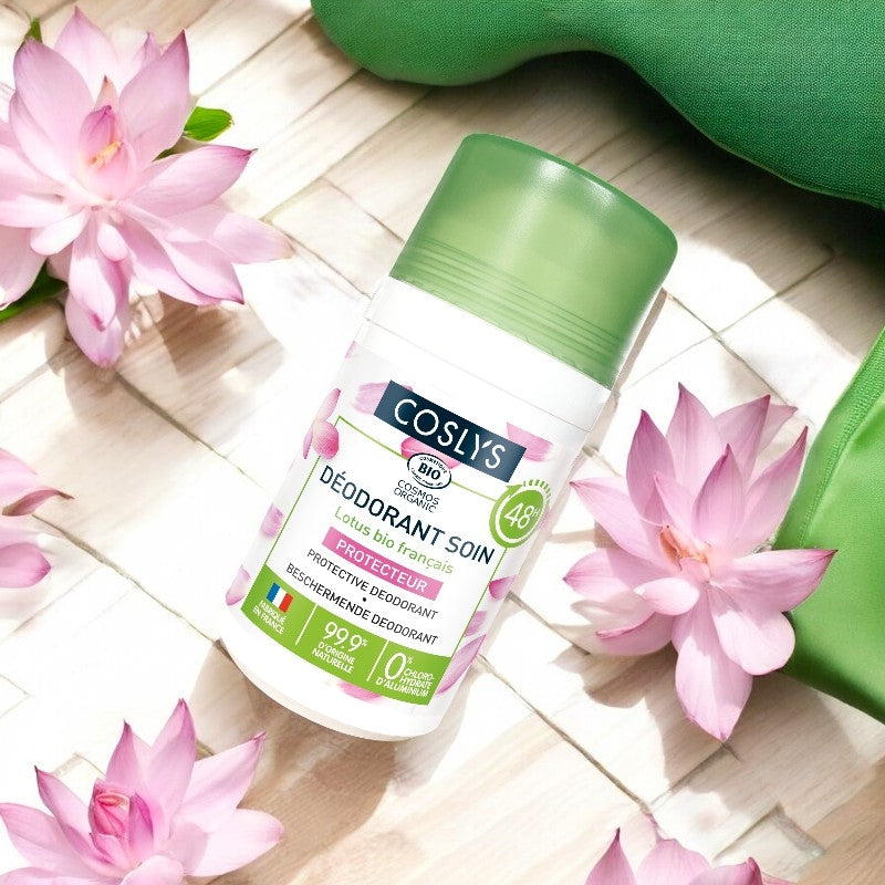 Coslys - Deo Roll-On schützende Pflege Lotus BIO 50ml