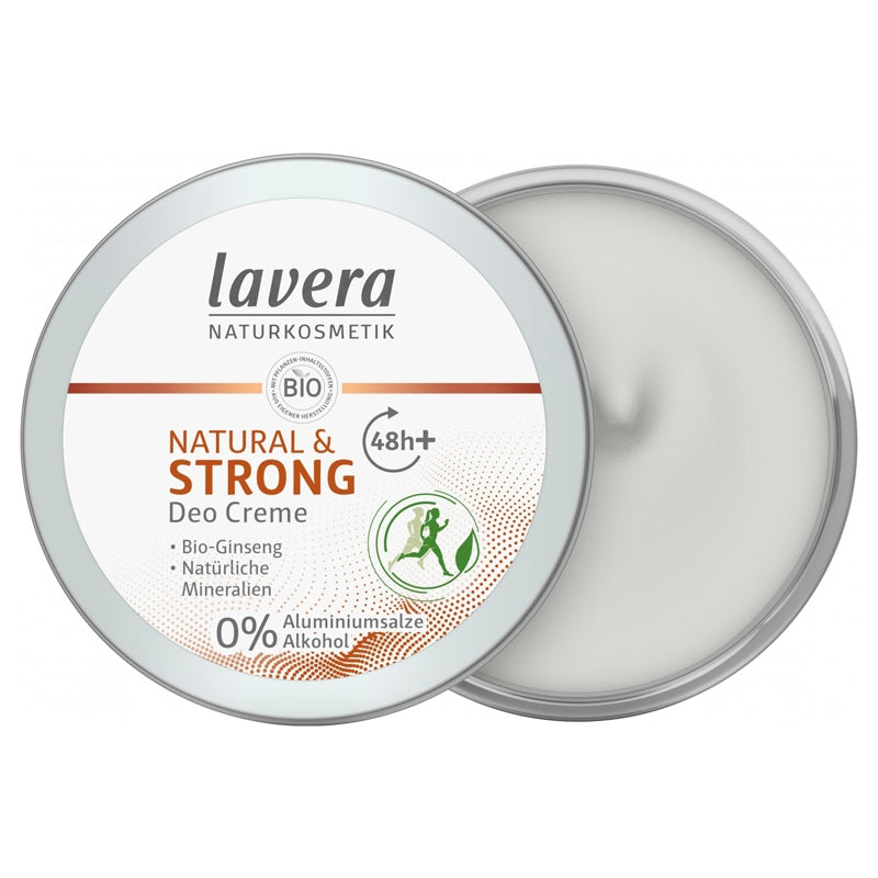 Lavera - Déodorant crème 48h Strong BIO ginseng 50ml