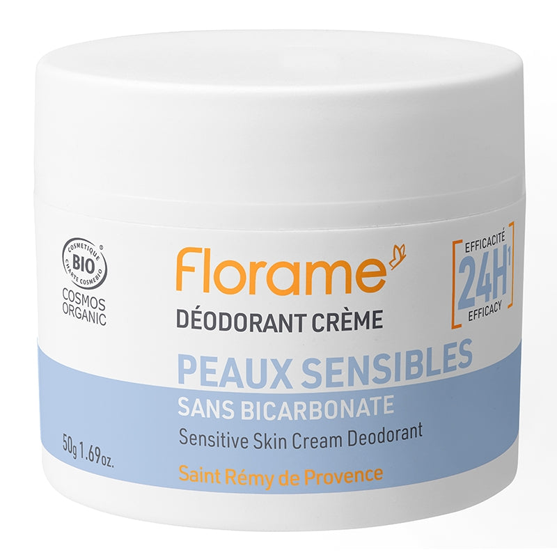 Florame - Déodorant crème BIO sans parfum 50g