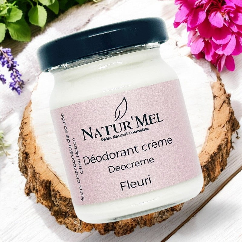 Déodorant crème sans bicarbonate Le Fleuri lavandin 50ml Natur'Mel