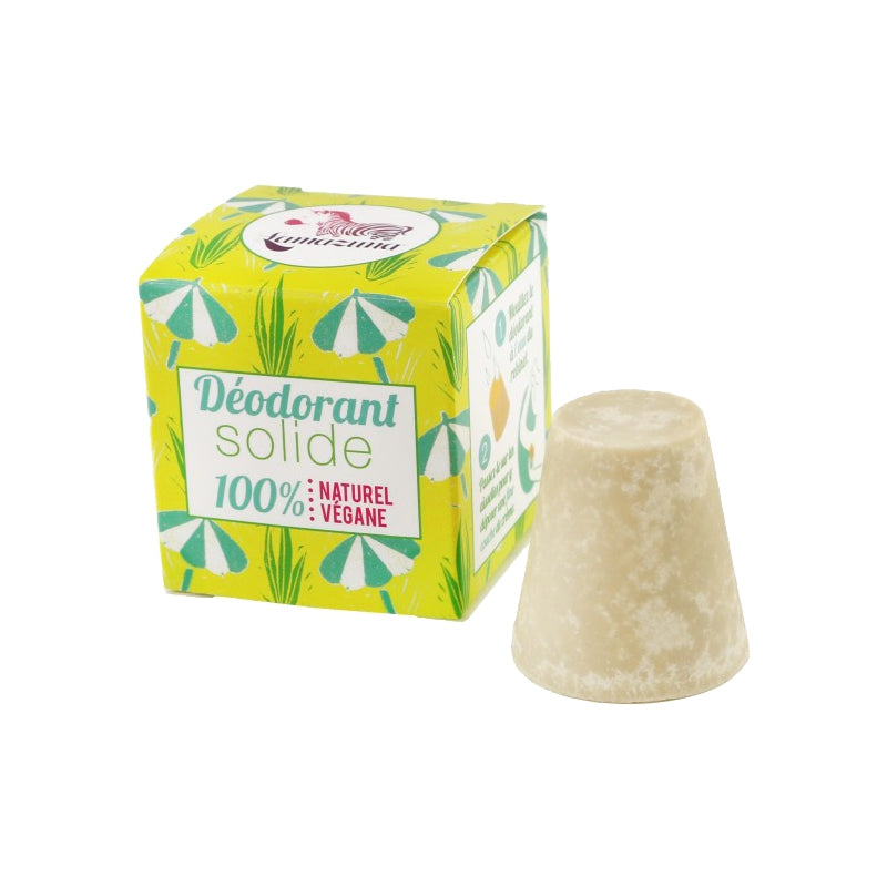 Lamazuna - Déodorant solide BIO palmarosa 30ml