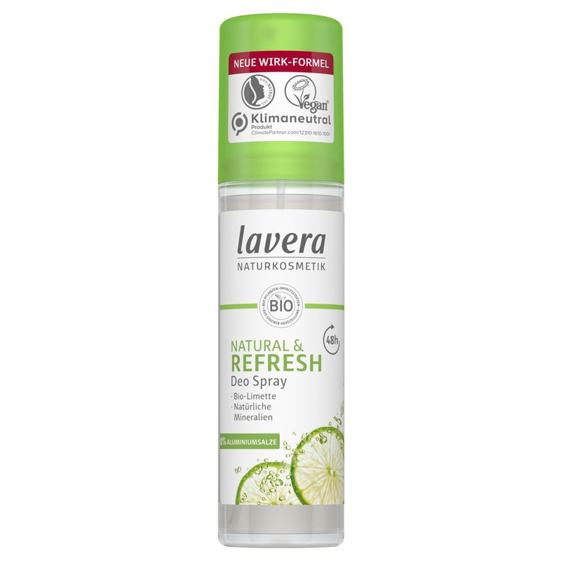 Lavera - Déodorant spray 48h Refresh BIO citron vert 75ml