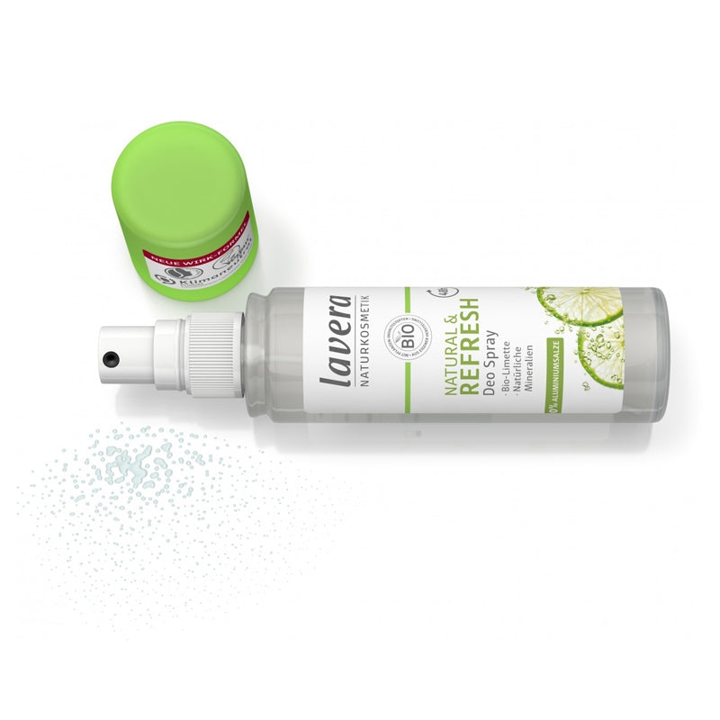 Lavera - Déodorant spray 48h Refresh BIO citron vert 75ml