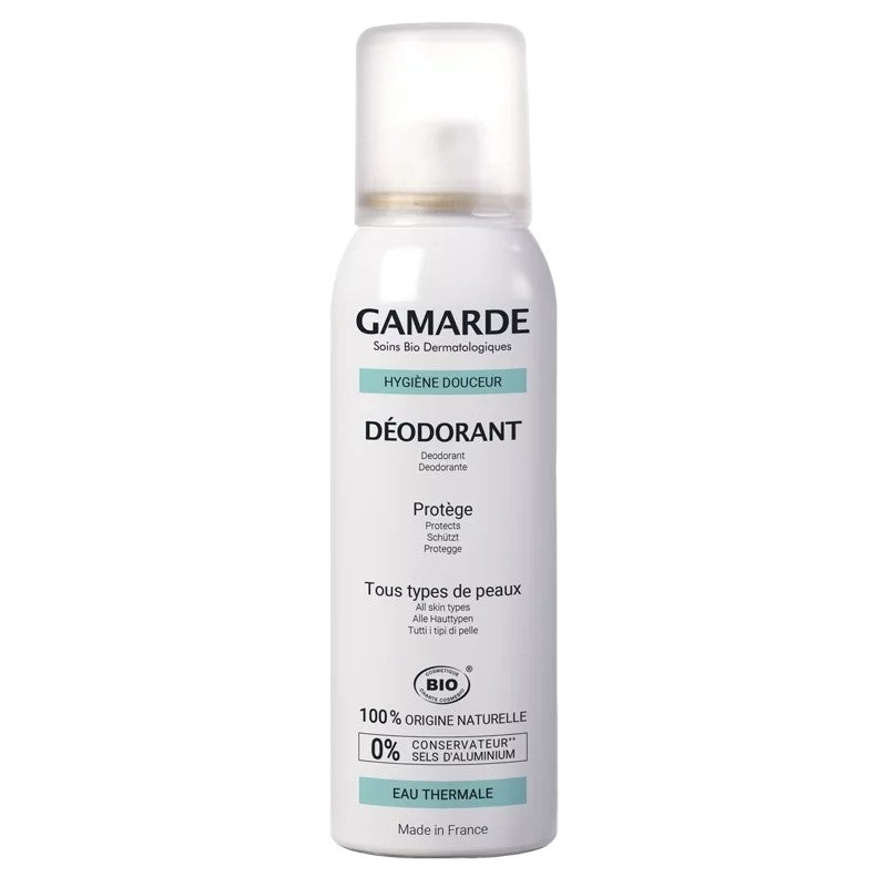 Gamarde - Thermalwasser-Deodorant-Spray BIO - schützt - alle Hauttypen - 100ml