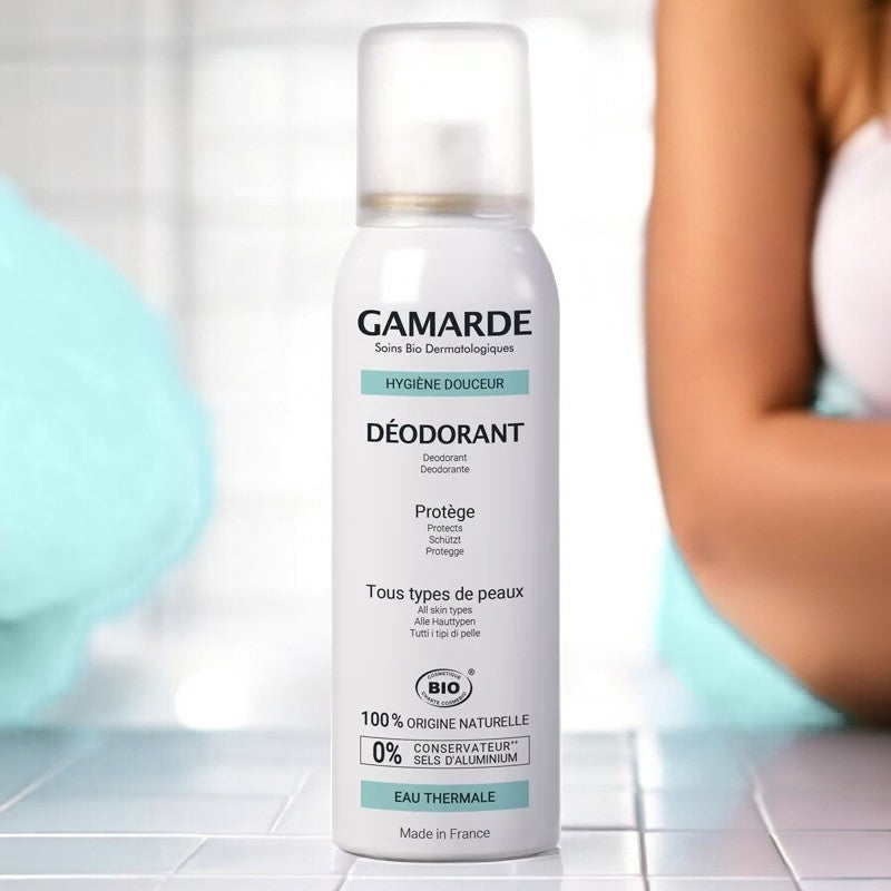 Gamarde - Thermalwasser-Deodorant-Spray BIO - schützt - alle Hauttypen - 100ml