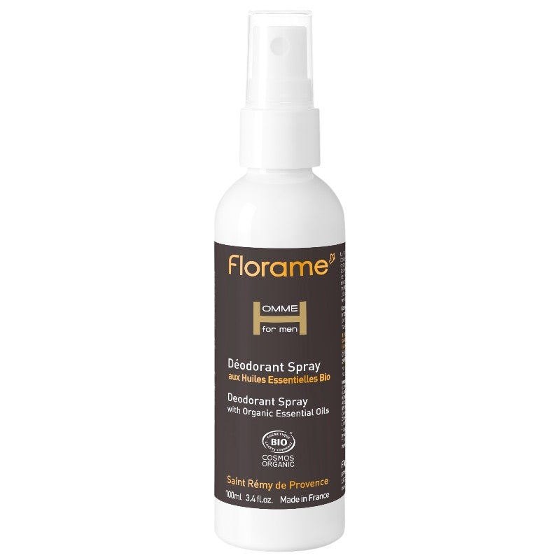 Florame - Déodorant spray homme BIO tea tree & palmarosa 100ml