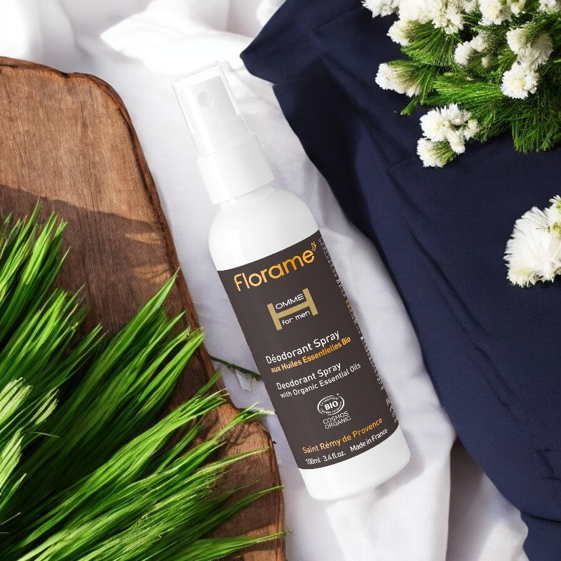 Florame - Déodorant spray homme BIO tea tree & palmarosa 100ml