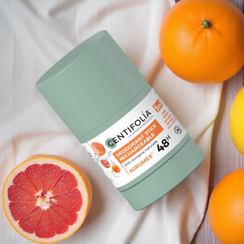 Centifolia - Déodorant stick rechargeable BIO agrumes 50g