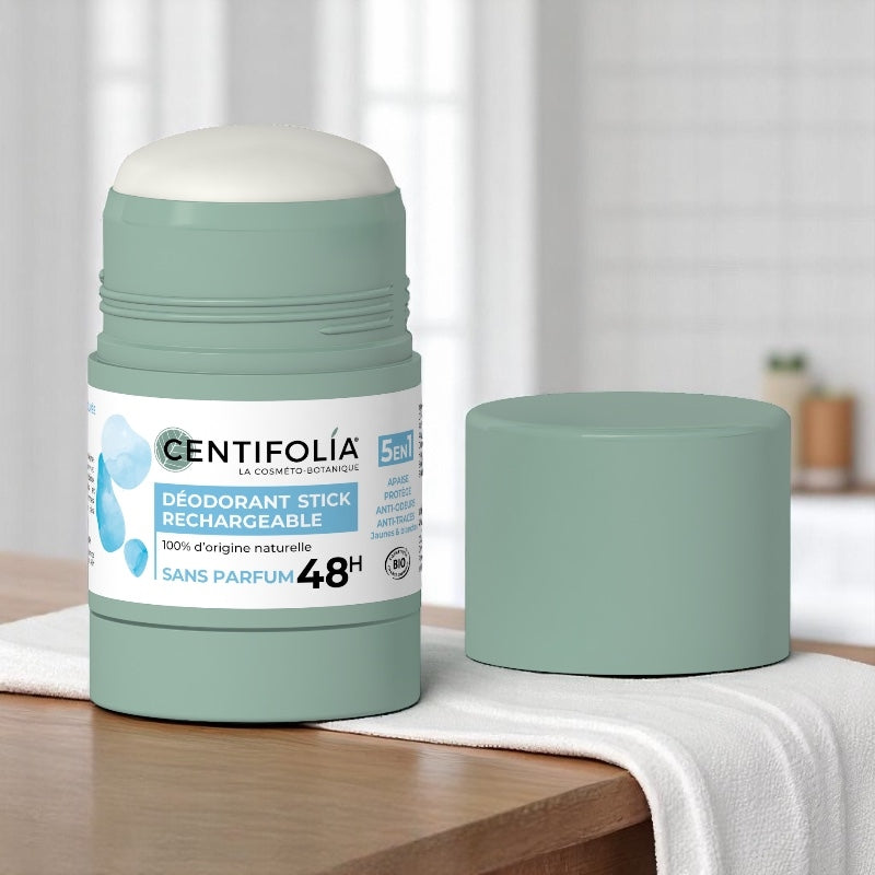 Centifolia - Déodorant stick rechargeable BIO sans parfum 50g