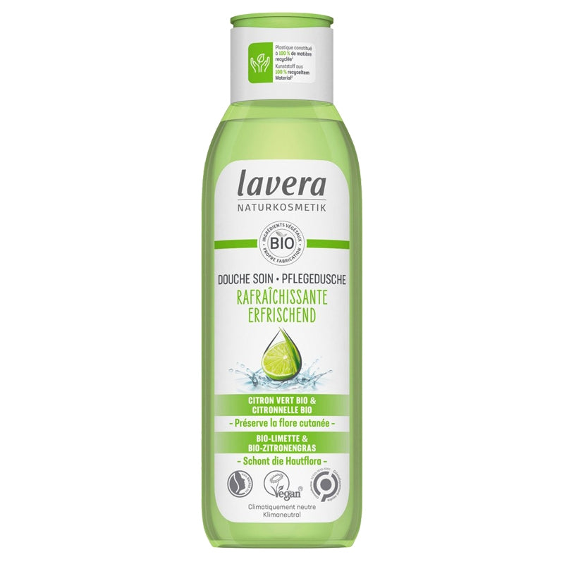 Lavera - Douche soin rafraîchissante BIO citron vert & citronnelle 250ml