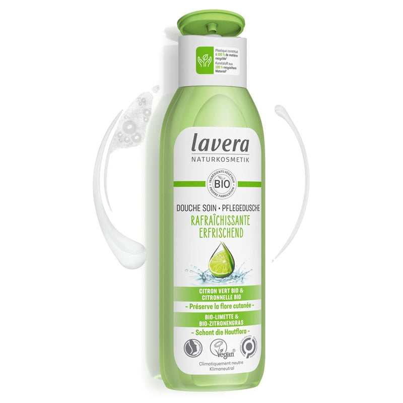 Lavera - Douche soin rafraîchissante BIO citron vert & citronnelle 250ml