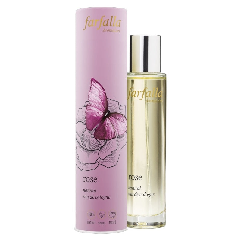 Farfalla - Eau de Cologne BIO Rose 50ml