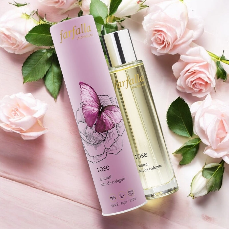 Farfalla - Eau de Cologne BIO Rose 50ml