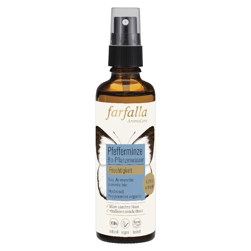Farfalla - Eau de menthe poivrée BIO 75ml