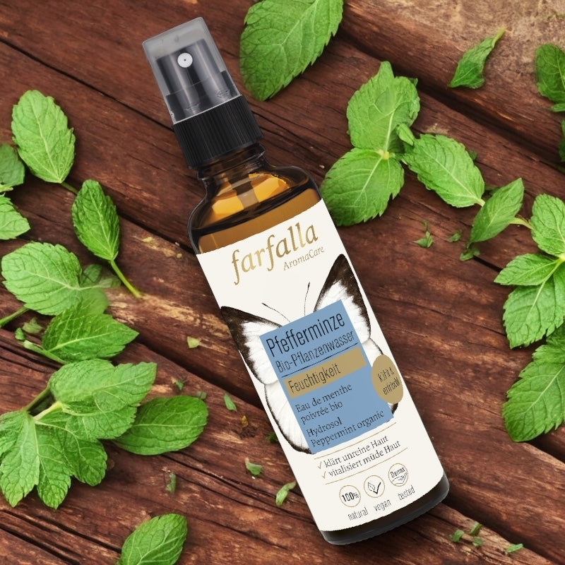 Farfalla - Eau de menthe poivrée BIO 75ml