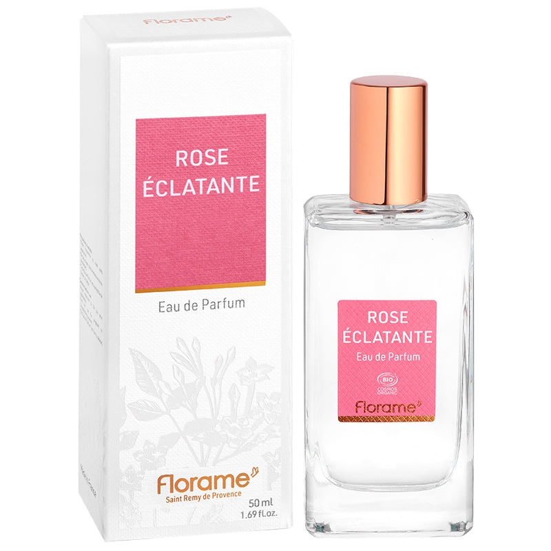 Florame - Eau de parfum BIO Rose Eclatante 50ml