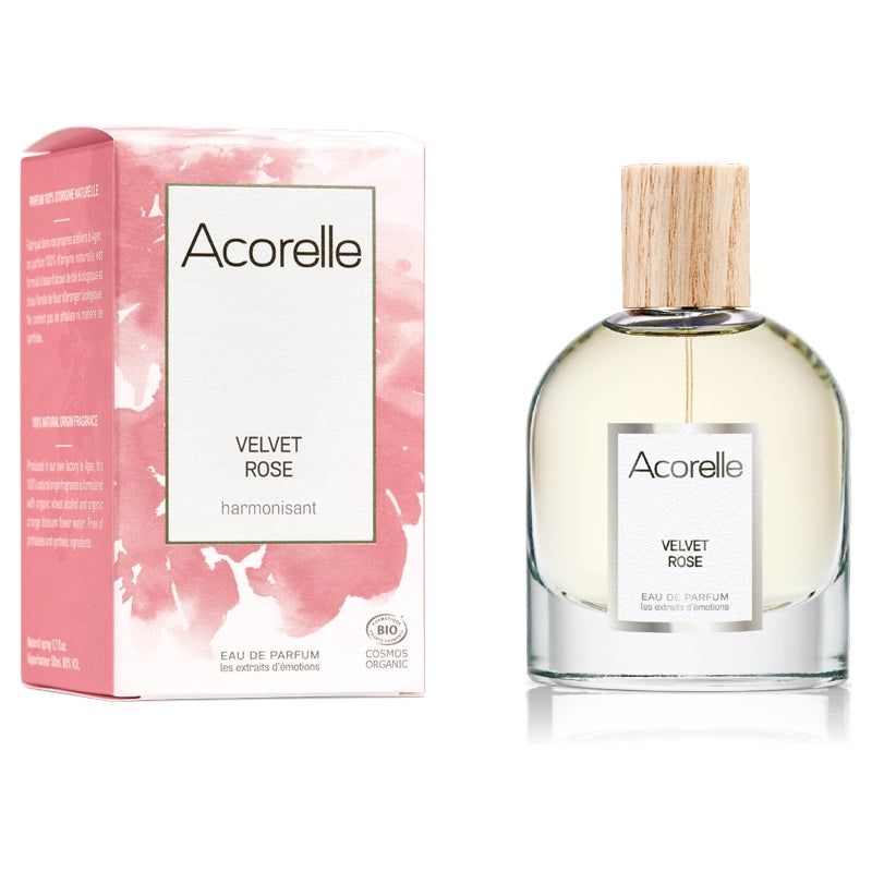 Acorelle - Eau de parfum bio Velvet Rose 50ml