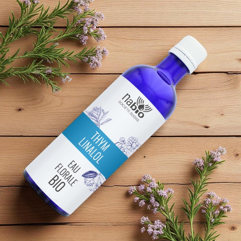 BIO Thymian-Linalool-Blütenwasser – 200 ml – Nabio