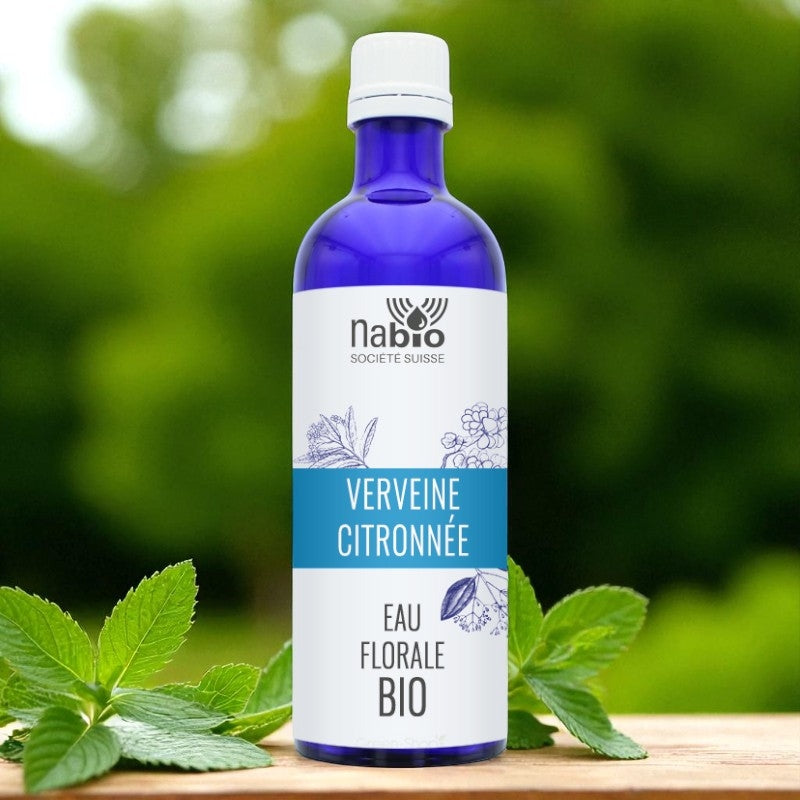 Bio-Zitronenverbenenblütenwasser – 200 ml – Nabio