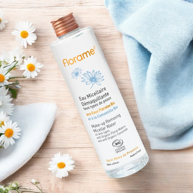 Florame - Mizellen-Reinigungswasser für Gesicht & Augen Kamille BIO 200ml