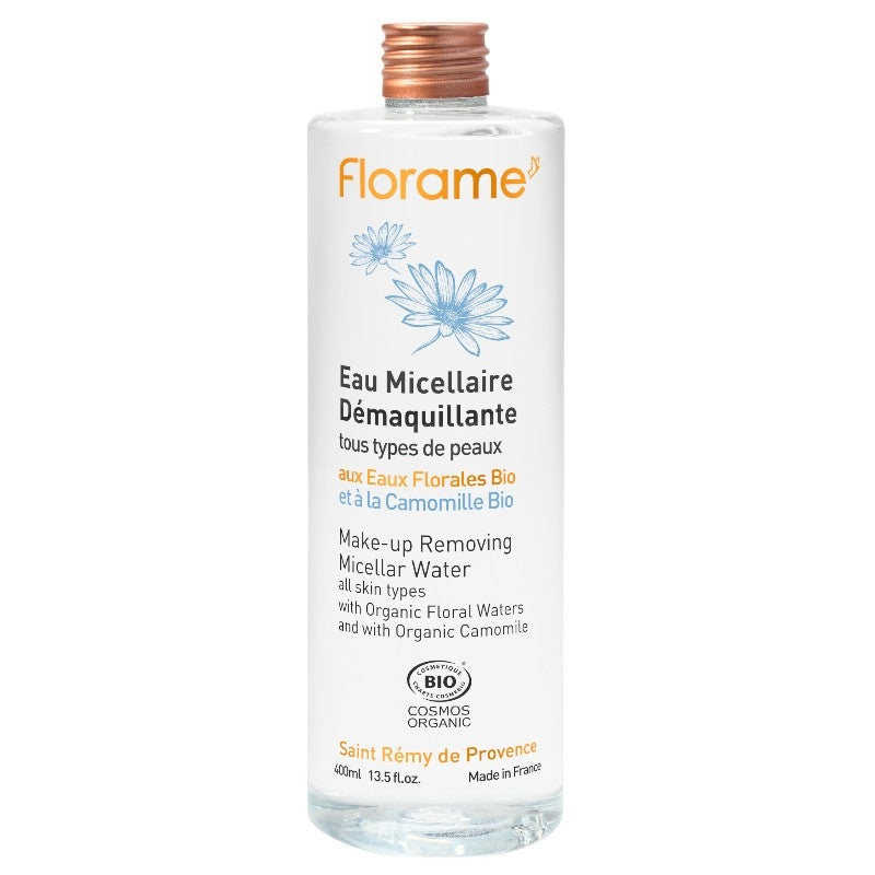 Florame - Mizellen-Reinigungswasser für Gesicht & Augen Kamille BIO 400ml