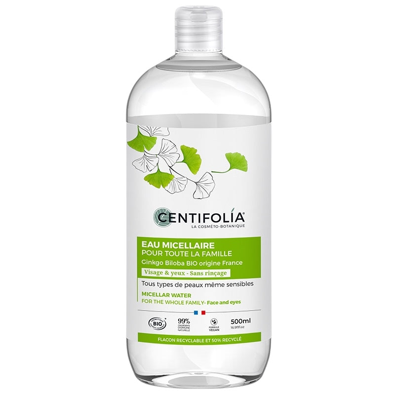 Centifolia - Familien-Mizellenwasser Ginkgo Biloba BIO 500ml