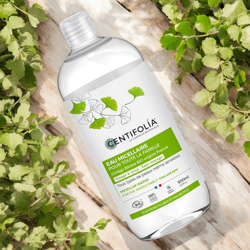 Centifolia - Eau micellaire famille BIO ginkgo biloba 500ml