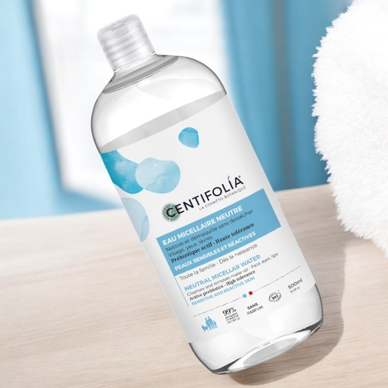 Centifolia - Eau micellaire neutre BIO aloe vera 500ml
