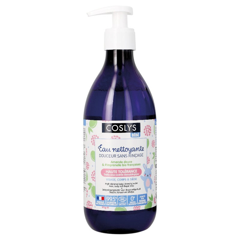 Coslys - Eau nettoyante bébé BIO pimprenelle 500ml