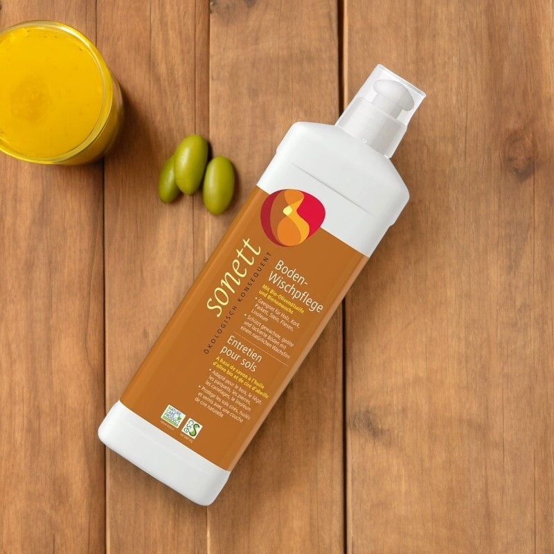 Entretien pour sols olive & cire d'abeille ECO - 500ml