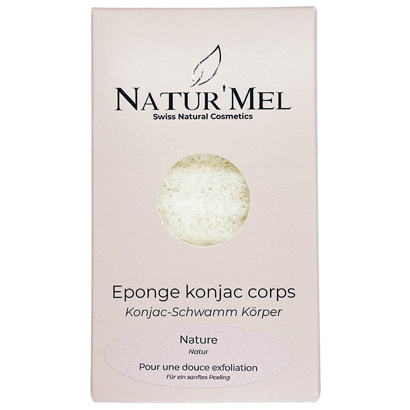 Éponge Konjac corps nature