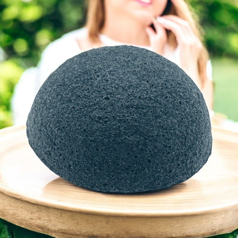 Konjac-Schwamm Gesicht Bambuskohle