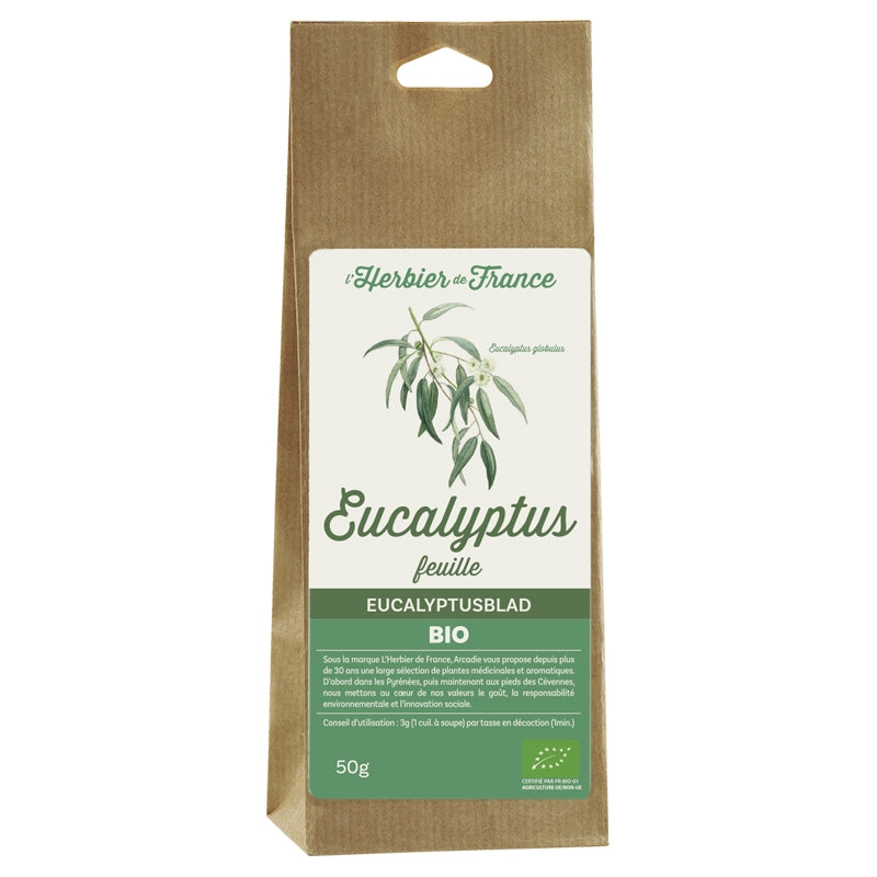 L'Herbier de France - Eucalyptus BIO 50g