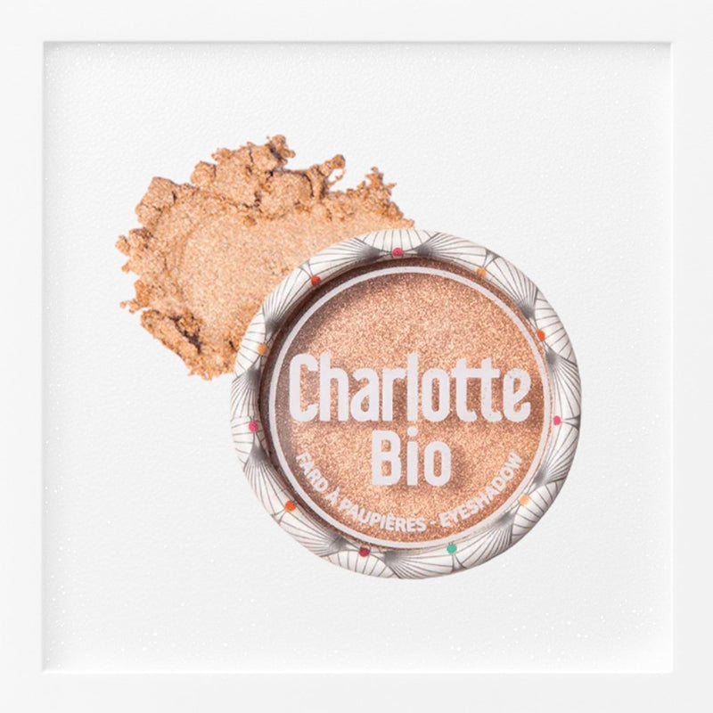Charlotte Bio - Fard à paupières irisé light gold BIO 4g