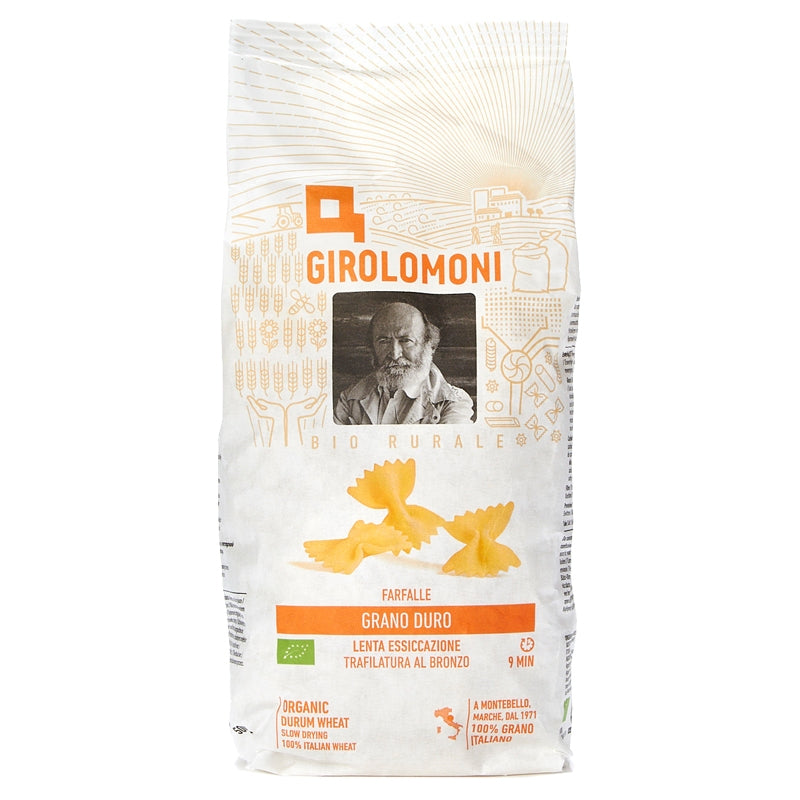 Girolomoni - Farfalle blé demi complet Graziella Ra BIO 500g