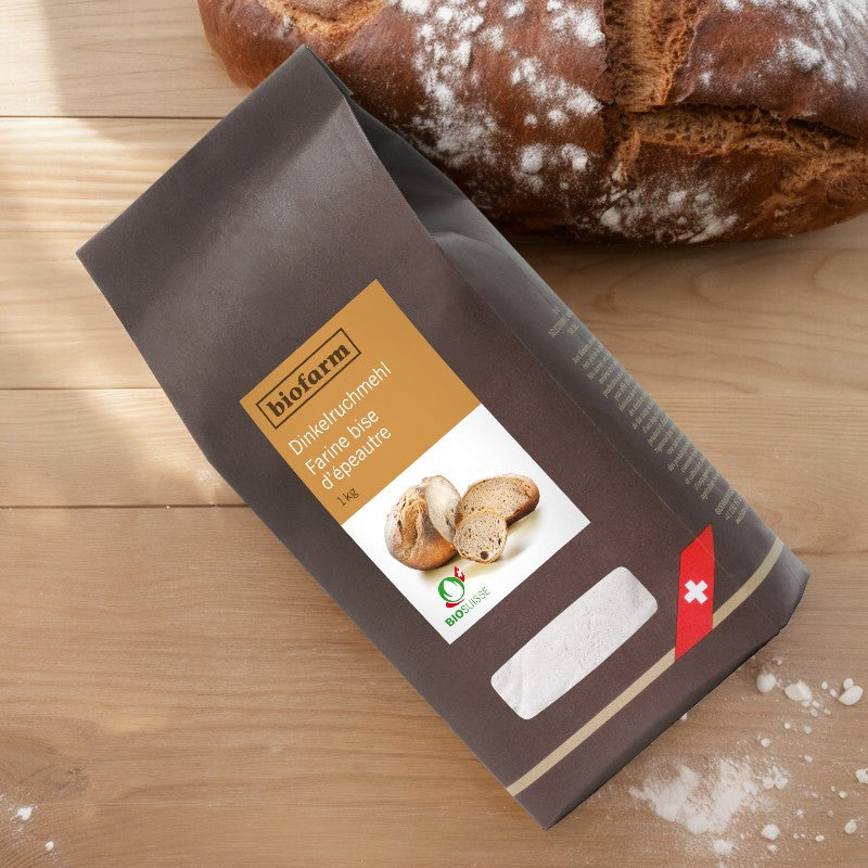 Biofarm - Bio-Schweizer Dinkelvollkornmehl 1kg