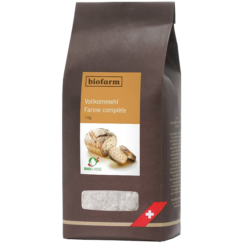 Biofarm - Bio-Schweizer Vollkornmehl 1kg