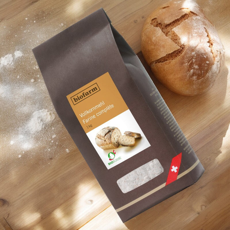 Biofarm - Bio-Schweizer Vollkornmehl 1kg