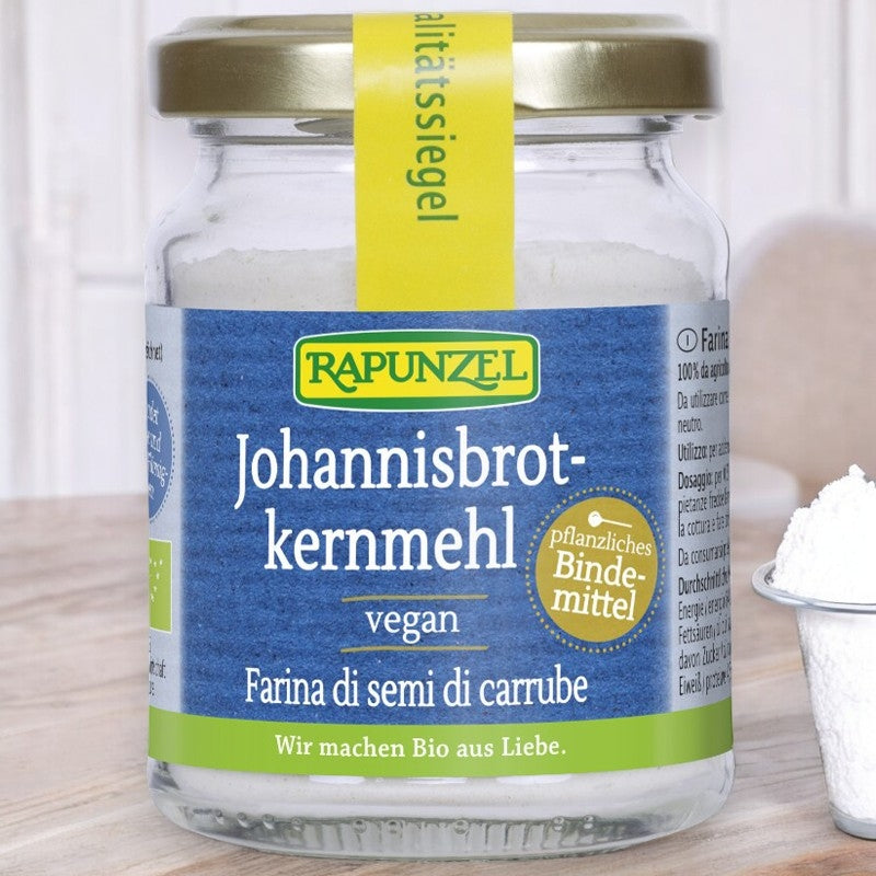 Farine de graines de caroube bio 65 g - gomme de caroube E410, liant | Rapunzel