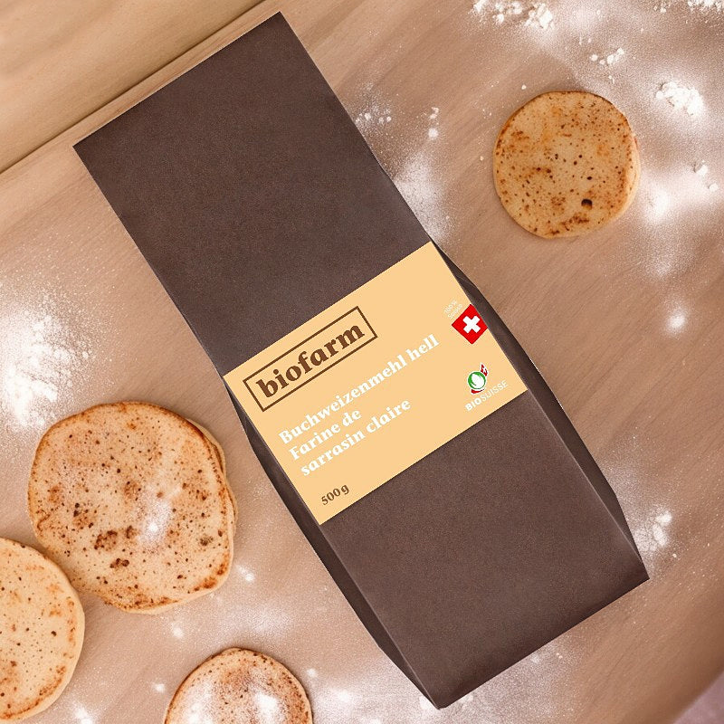 Biofarm - Bio-Schweizer helles Buchweizenmehl 500g