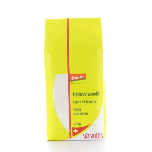 Bio-Halbweißmehl - 1 kg - Vanadis