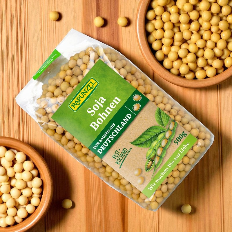 Fèves de soja bio 500g - Rapunzel