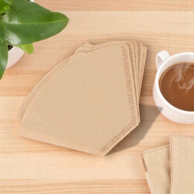 Ah Table ! - Braune Papierkaffeefilter Nr. 4 ungebleicht (80 Stück)
