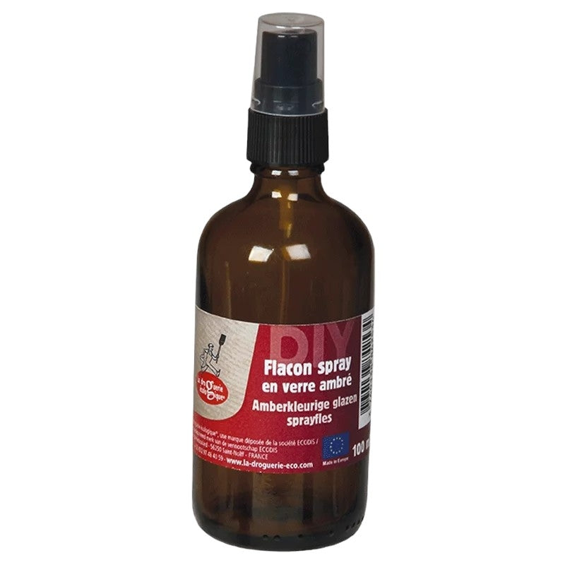 La Droguerie Écologique - Flacon spray en verre ambré 100ml