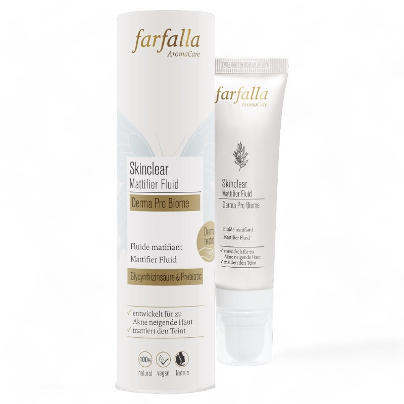 Farfalla - Fluide matifiant BIO tea tree 30ml